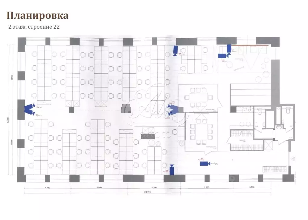 офис в москва 3-я рыбинская ул, 18с22 (409 м) - Фото 1