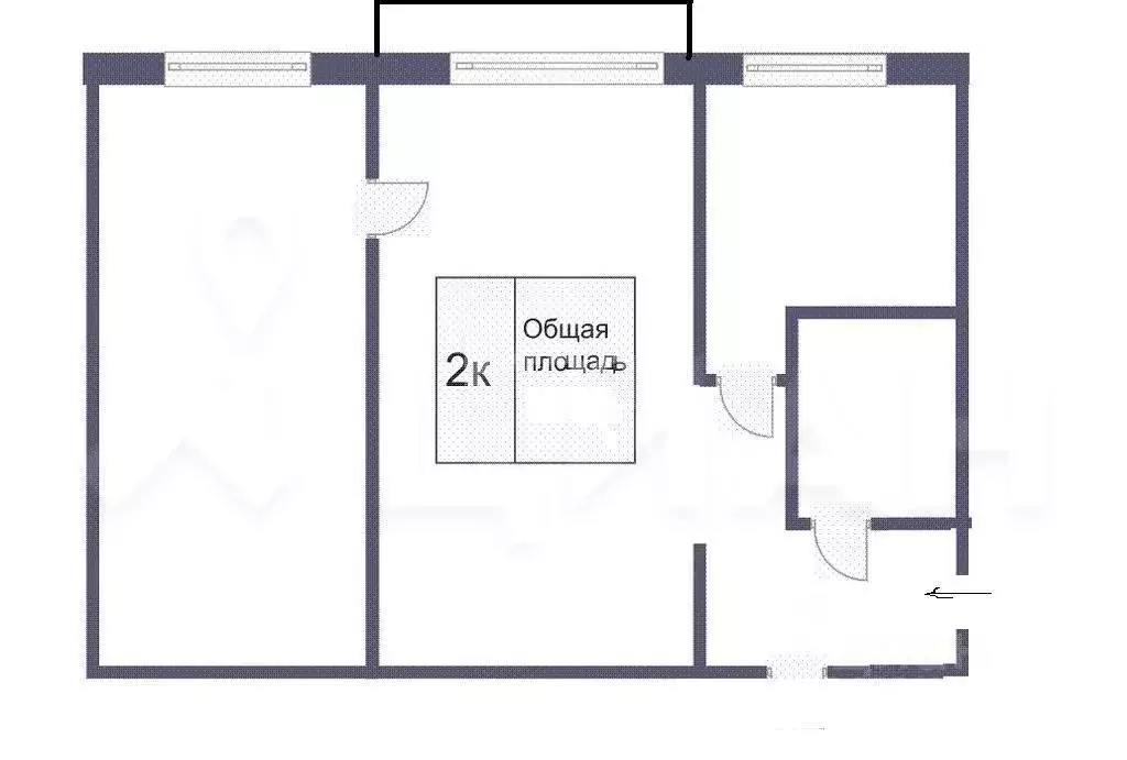 2-к кв. Свердловская область, Березовский ул. Толбухина, 11 (48.0 м) - Фото 2