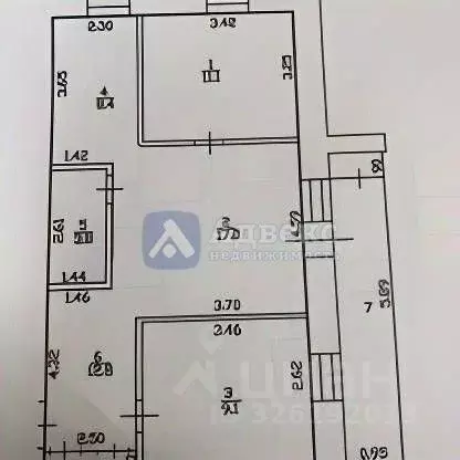 3-к кв. Тюменская область, Тюмень Первомайская ул., 60/2 (62.2 м) - Фото 2