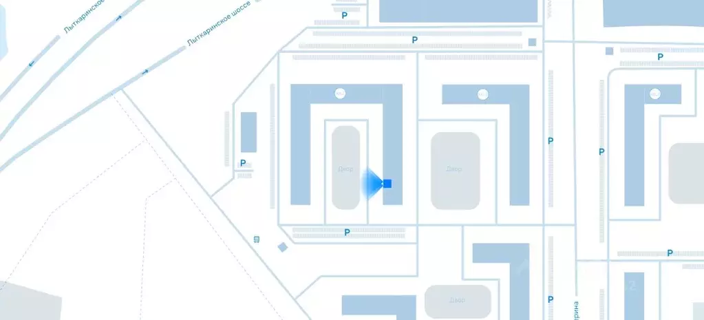 1-к кв. Московская область, Люберцы городской округ, Мирный пгт ул. ... - Фото 2