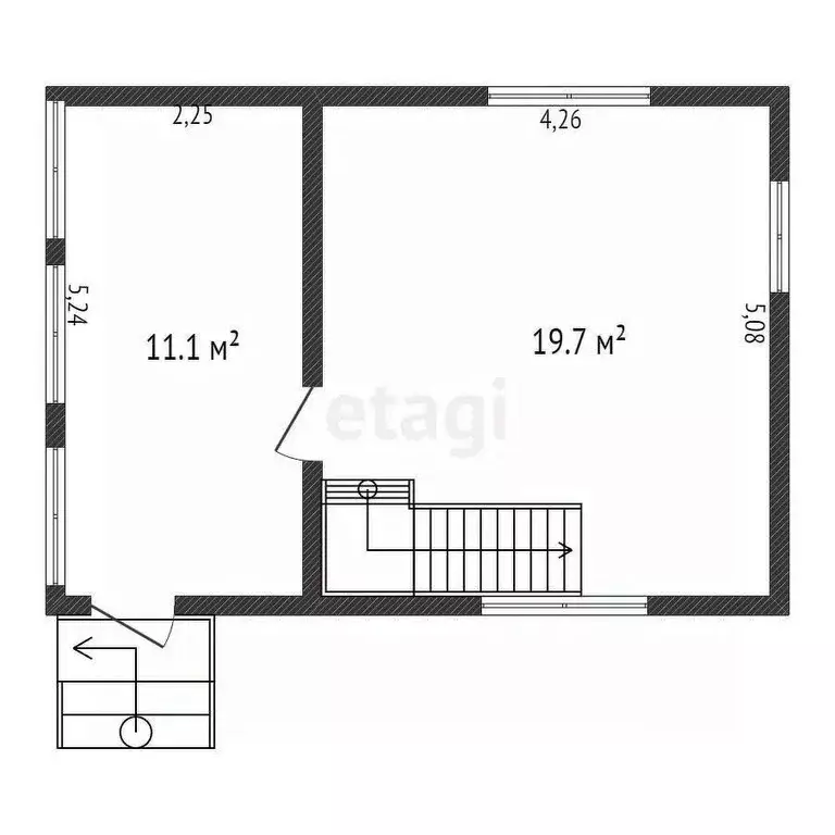 Дом в Калужская область, Малоярославецкий район, Шумятино с/пос, ... - Фото 2