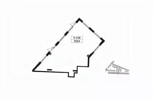 Помещение свободного назначения в Москва Родные кварталы жилой ... - Фото 1