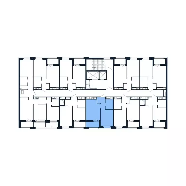 1-комнатная квартира: город Новоселье, Центральная улица, 30к1 (32.5 ... - Фото 2