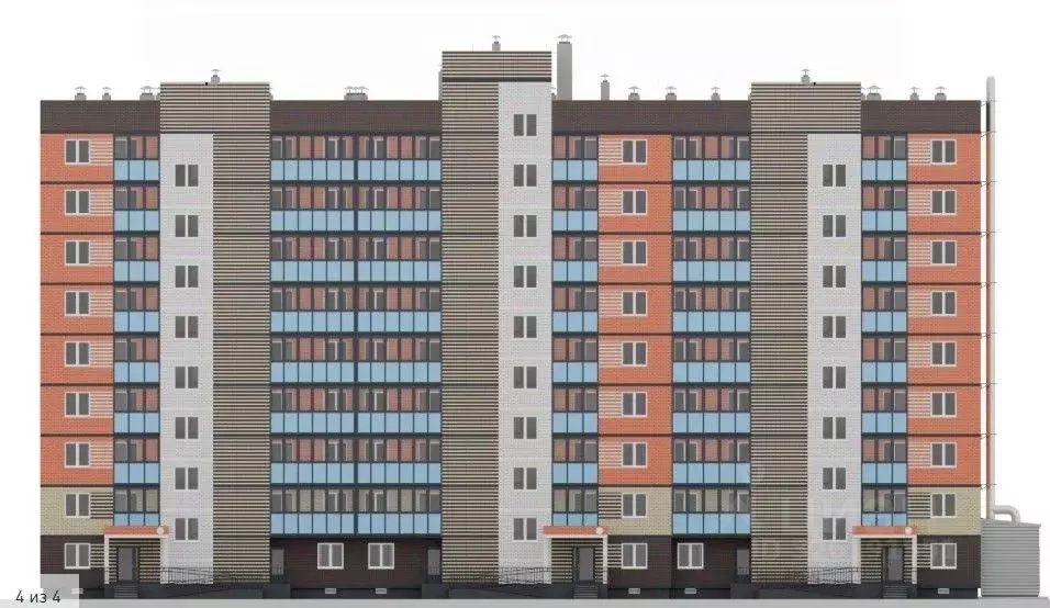 2-к кв. Ярославская область, Ярославль проезд 1-й Брагинский, 19 ... - Фото 2