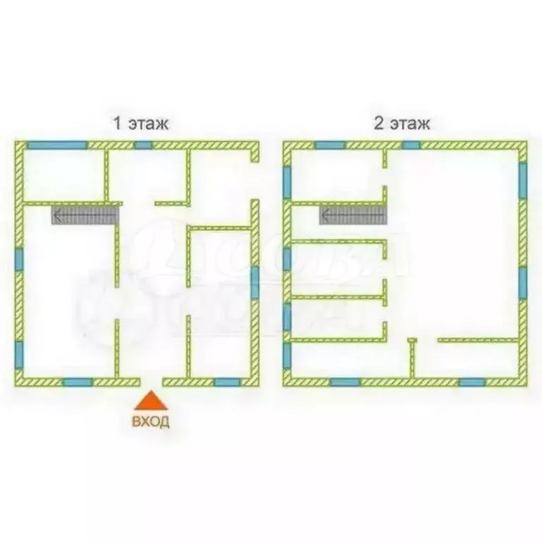 Дом в Тюменский муниципальный округ, деревня Зубарева (211 м) - Фото 2