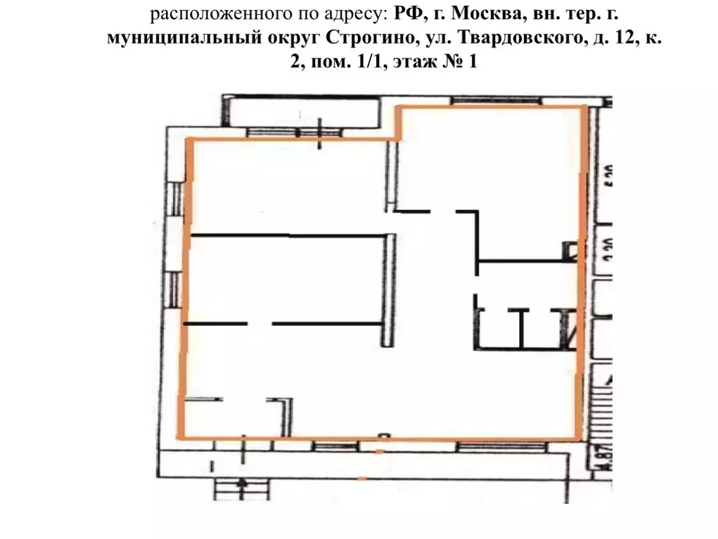 Помещение свободного назначения в Москва ул. Твардовского, 12к2 (127 ... - Фото 0