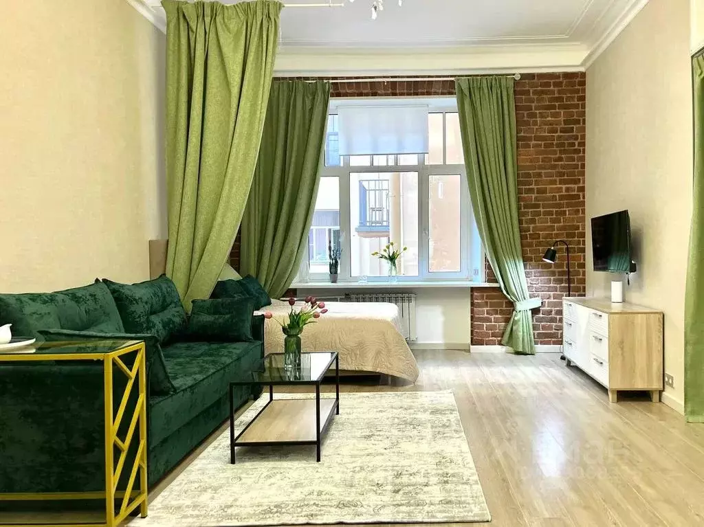 Студия Санкт-Петербург ул. Некрасова, 58 (33.0 м) - Фото 1