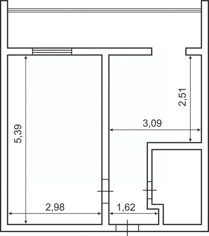 1-к кв. Московская область, Домодедово Центральный мкр, ул. Каширское ... - Фото 2