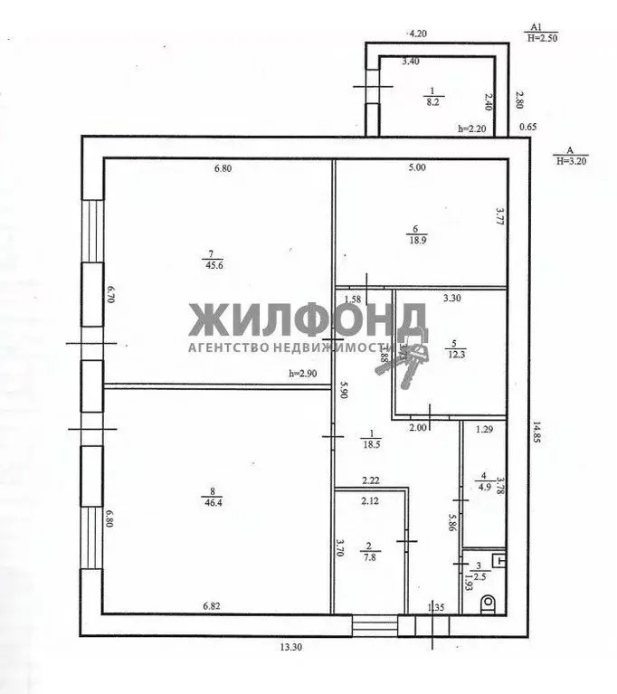 Торговая площадь в Новосибирская область, Колывань рп ул. Калинина, ... - Фото 1