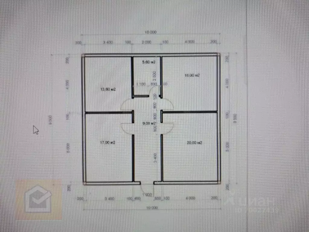 Дом в Крым, Сакский район, с. Суворовское ул. Русская, 38 (90 м) - Фото 2