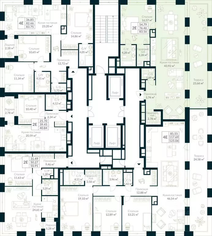 1-к кв. Башкортостан, Уфа Глумилино жилрайон, Урман Сити жилой ... - Фото 1