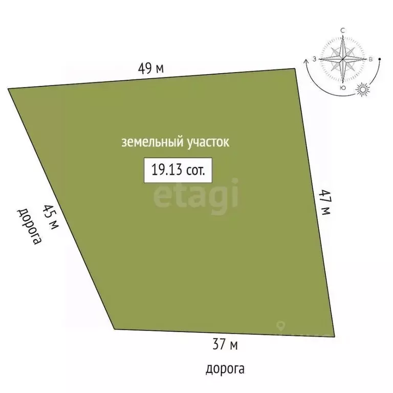 Участок в Московская область, Щелково Заречная ул., 109А (19.13 сот.) - Фото 1