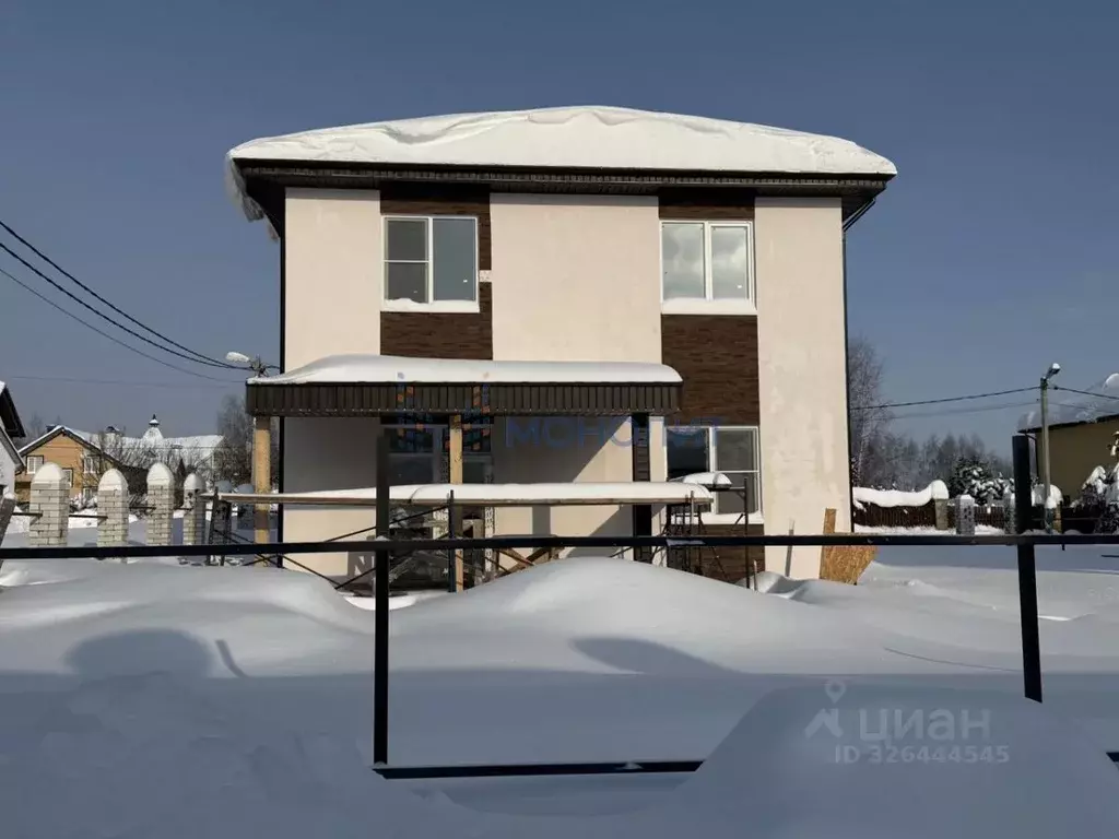 Коттедж в Нижегородская область, Нижний Новгород д. Сартаково,  (135 ... - Фото 1