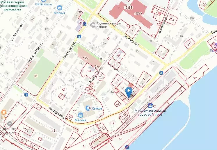 Участок в Медвежьегорск, улица Коммунаров (6.7 м) - Фото 0