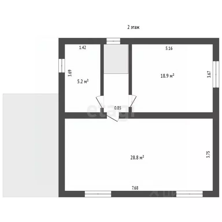 Дом в Омская область, Омск ул. Покровская, 20 (134 м) - Фото 1