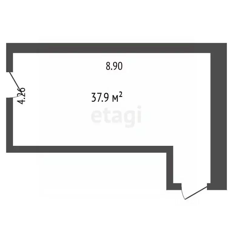 Склад в Тюменская область, Тюмень ул. Бабарынка, 1/10 (38 м) - Фото 2