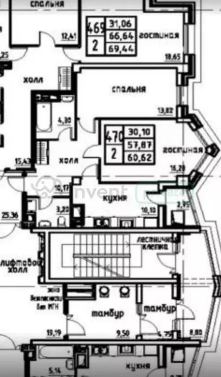 2-к кв. Калининградская область, Калининград ул. Гайдара, 90 (61.0 м) - Фото 1