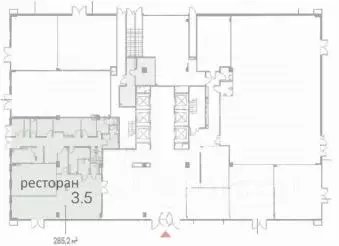 Торговая площадь в Москва Огородный проезд, 16/1с2 (274 м) - Фото 1