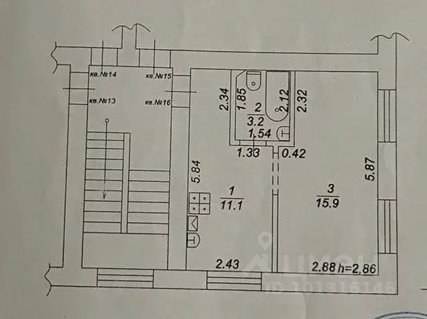 1-к кв. Краснодарский край, Геленджик Магилат мкр, ул. Цветочная, 31 ... - Фото 2