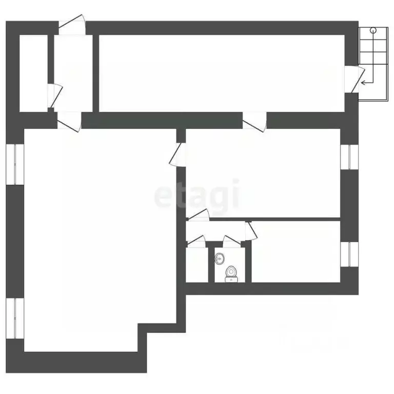 Офис в Тюменская область, Тюмень ул. Орджоникидзе, 1А (102 м) - Фото 2