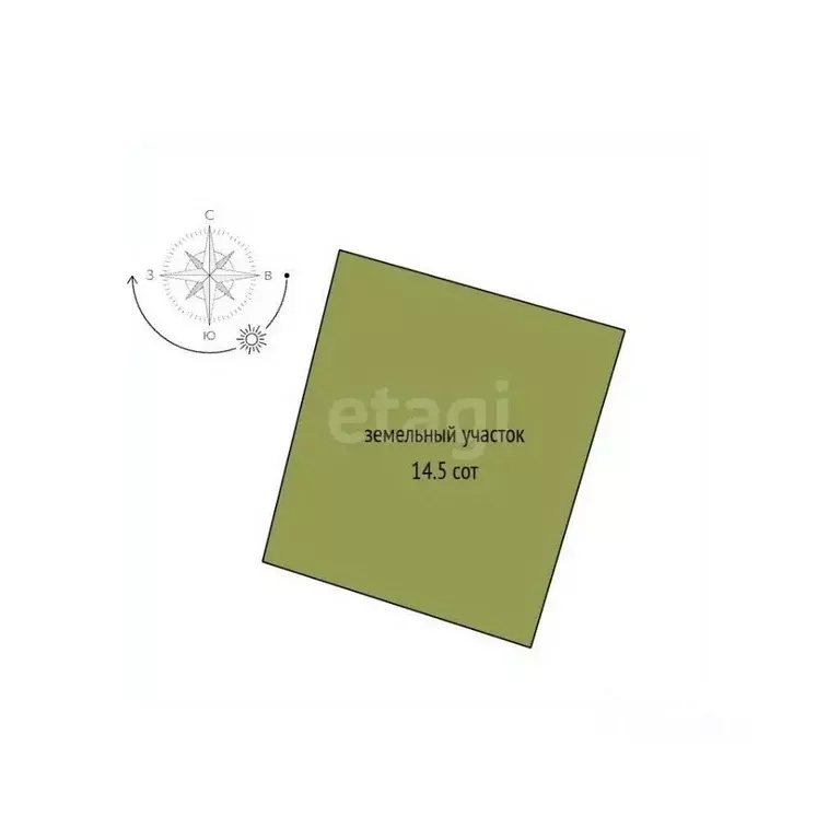 Участок в Брянская область, Брянский район, Отрадненское с/пос, с. ... - Фото 1