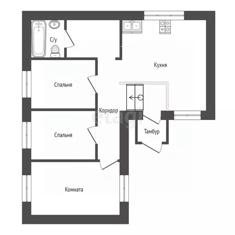 Дом в Тамбовская область, Мичуринск Гражданская ул., 122 (210 м) - Фото 2