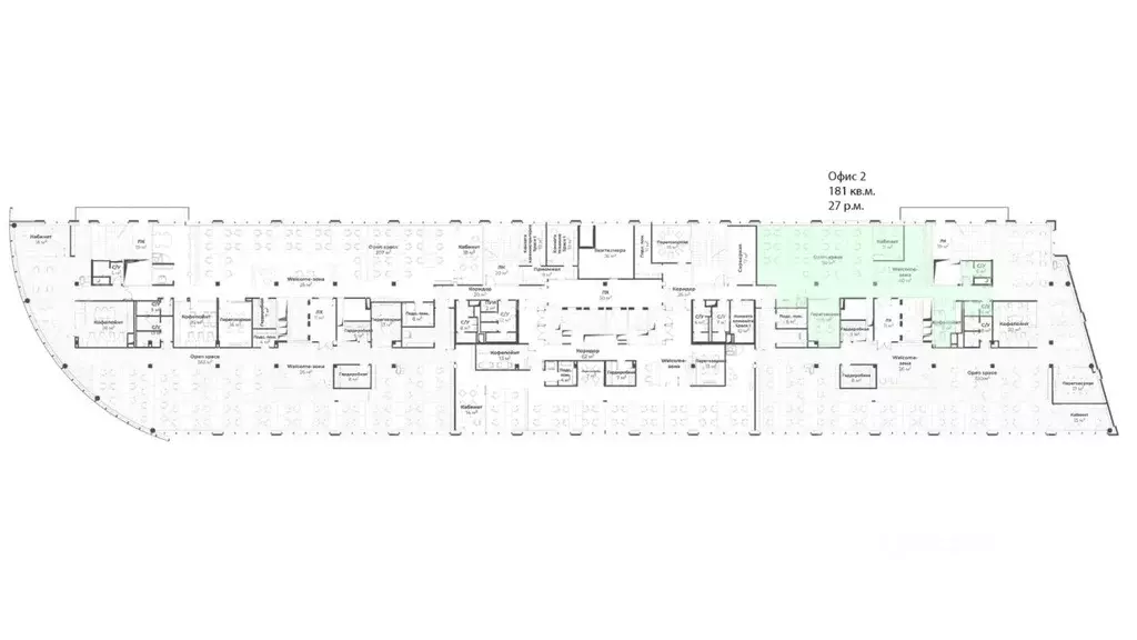 Офис в Москва ул. Правды, 26 (181 м) - Фото 2