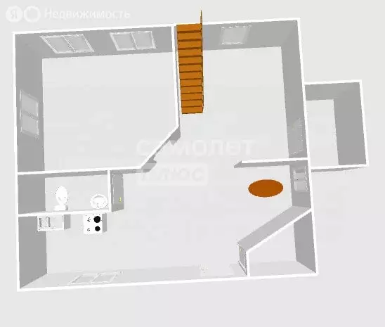 Дом в Октябрьский, Совхозная улица (293.7 м) - Фото 0