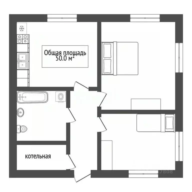 Дом в Новосибирская область, Искитимский район, Быстровский сельсовет, ... - Фото 2