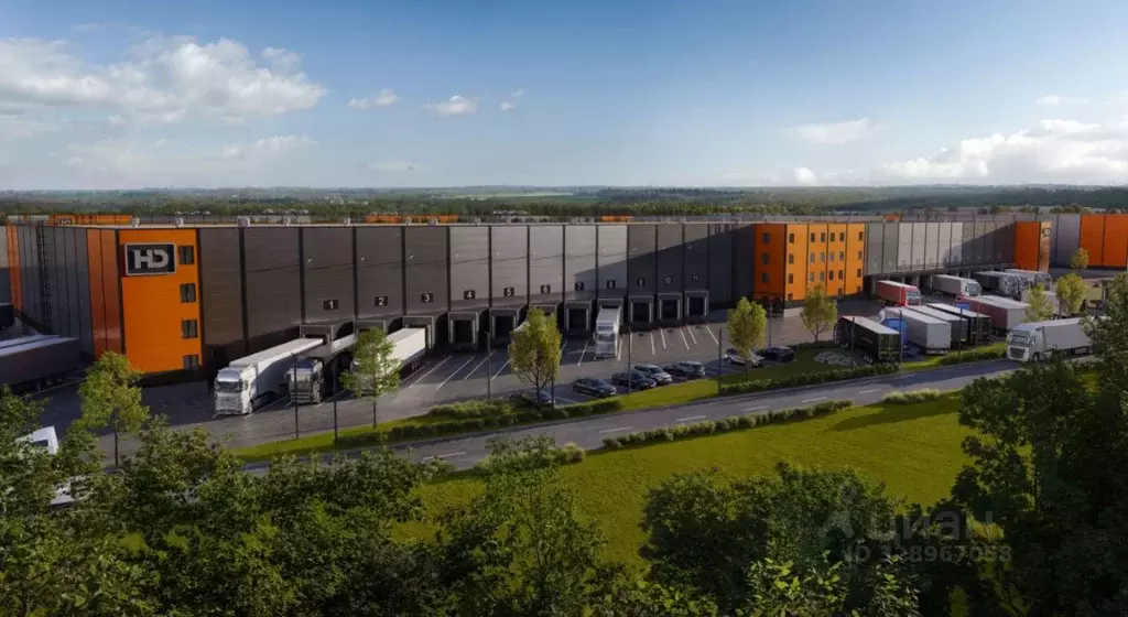 Склад в Московская область, Домодедово Белые Столбы мкр, А-107 1-й ... - Фото 1