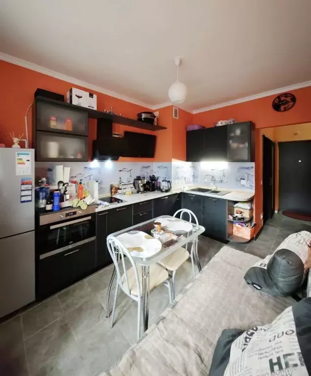 1-к кв. Ленинградская область, Всеволожский район, пос. Бугры ул. ... - Фото 0