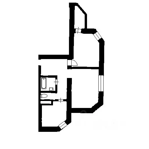 2-к кв. Москва Валовая ул., 21К125 (55.0 м) - Фото 2
