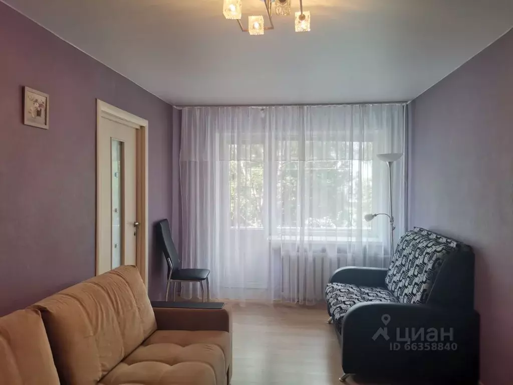 1-к кв. Псковская область, Псков наб. Реки Великой, 4 (34.0 м) - Фото 1