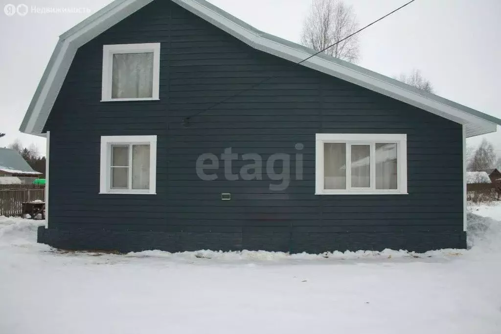 Дом в Вологодская область, Кирилловский муниципальный округ, деревня ... - Фото 1