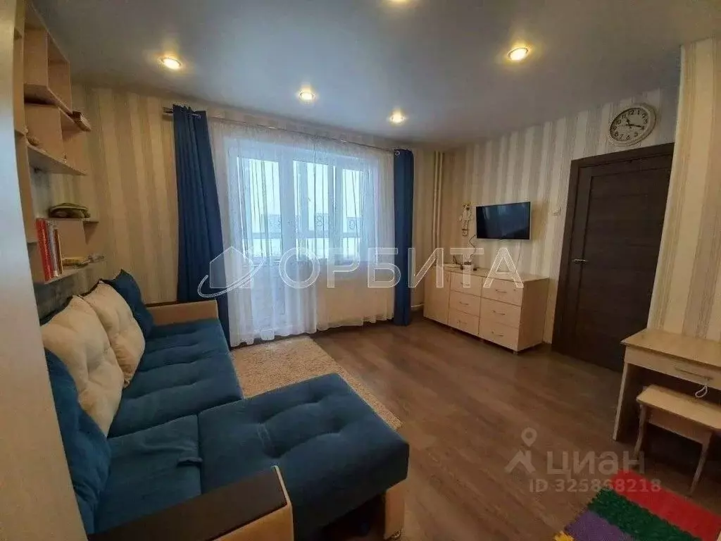 1-к кв. Тюменская область, Тюмень ул. Новоселов, 107к2 (33.8 м) - Фото 1