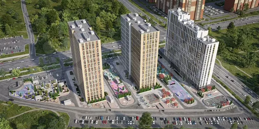 2-к. квартира, 71 м, 10/26 эт. - Фото 1