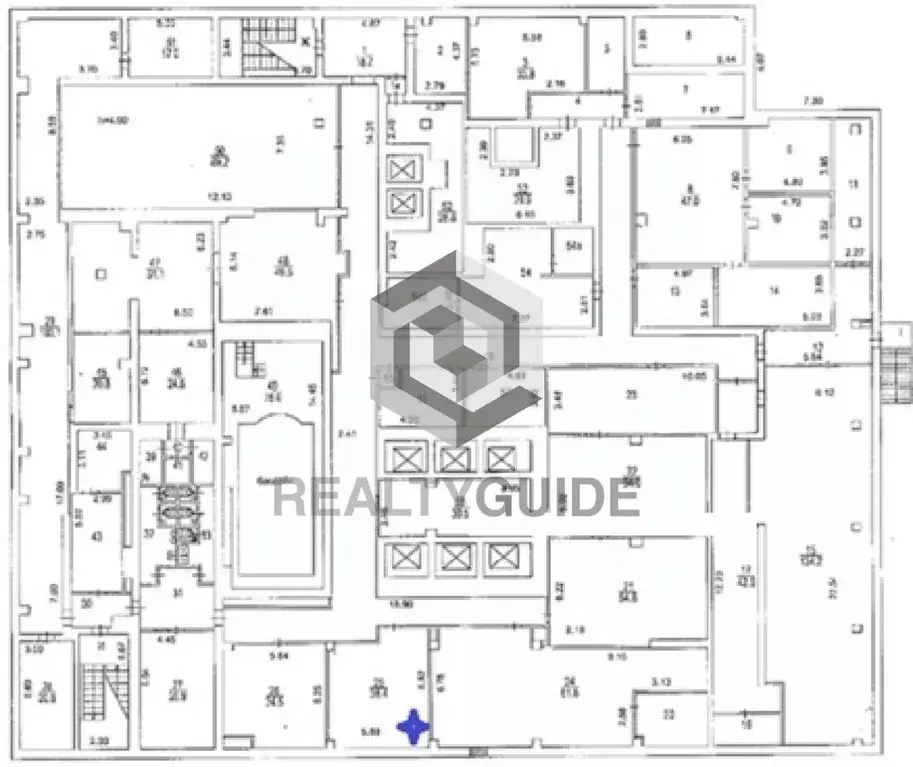 Помещение свободного назначения в Москва Волгоградский просп., 2 (38 ... - Фото 1