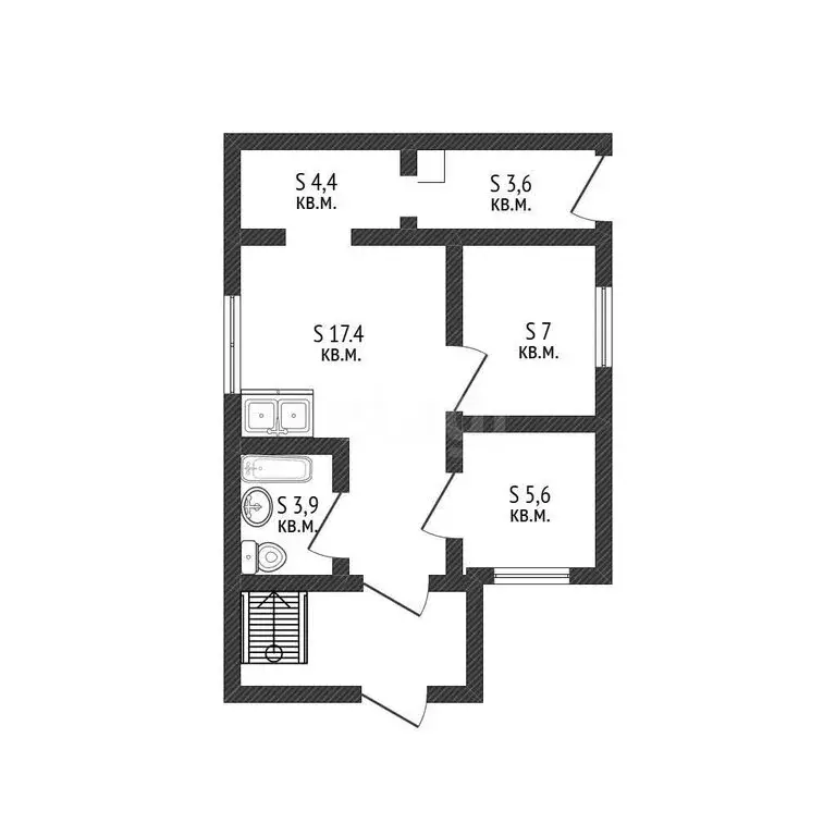 Дом в Белокуриха, Нагорная улица (85.5 м) - Фото 1