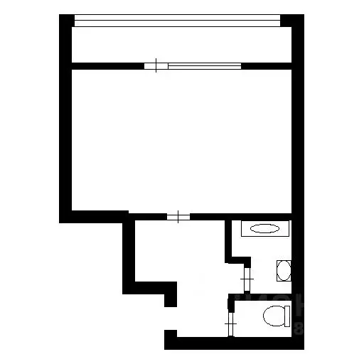1-к кв. Кемеровская область, Кемерово Красноармейская ул., 116 (32.0 ... - Фото 2
