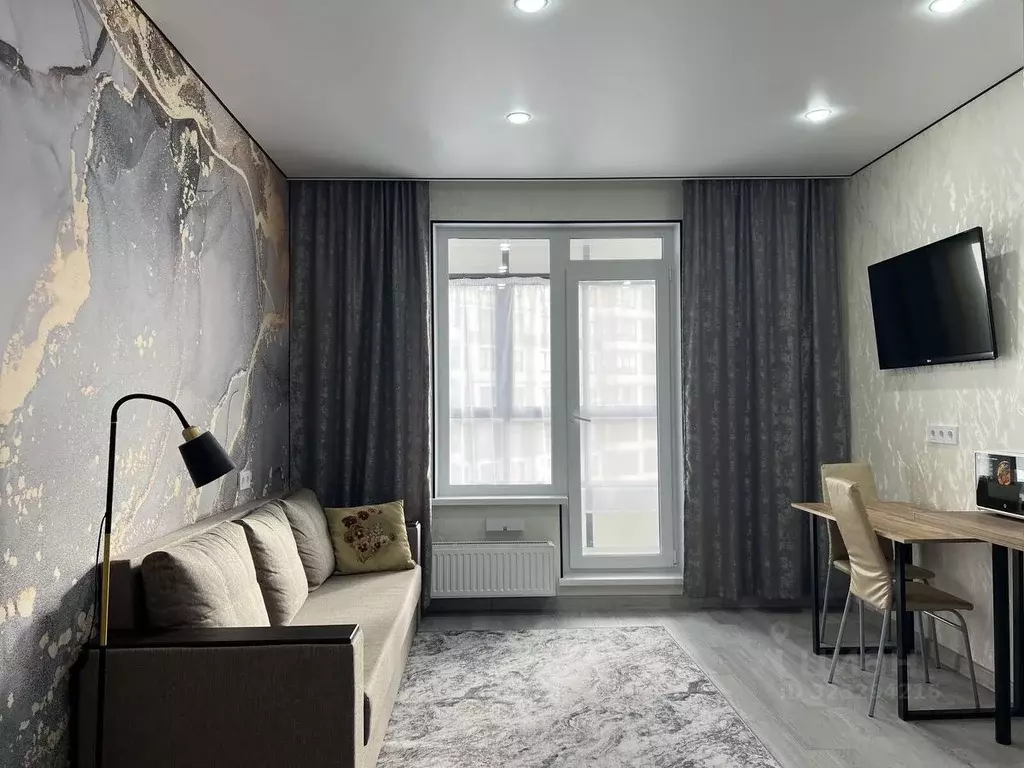 Студия Санкт-Петербург ул. Русановская, 24 (24.8 м) - Фото 0