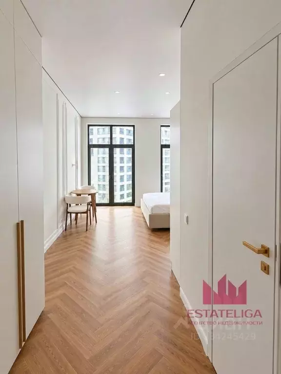 Студия Москва Зорге 9 жилой комплекс, 9Ак7 (27.0 м) - Фото 1