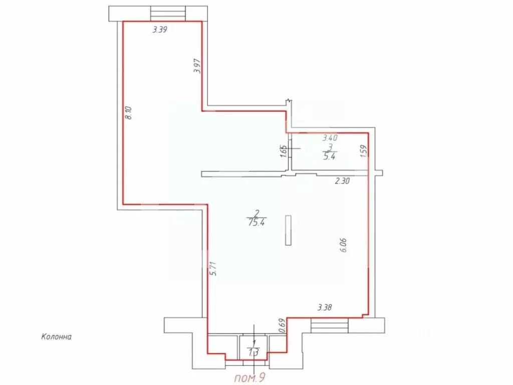 Помещение свободного назначения в Московская область, Балашиха Ольгино ... - Фото 2