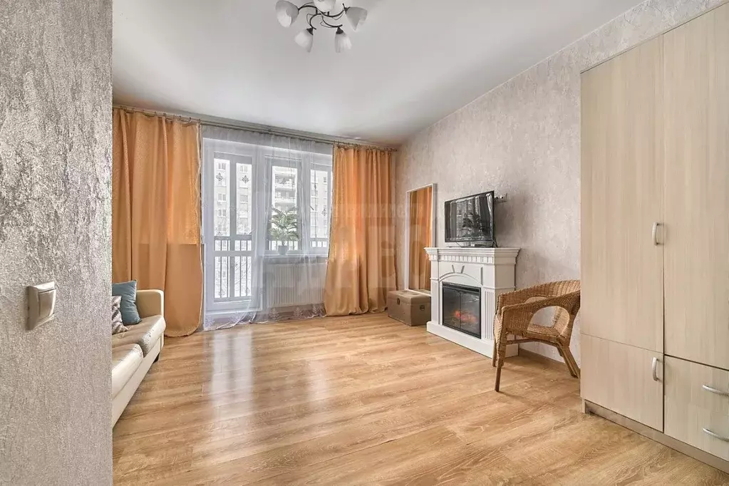 1-к кв. Калужская область, Обнинск ул. Курчатова, 35/1 (39.3 м) - Фото 1
