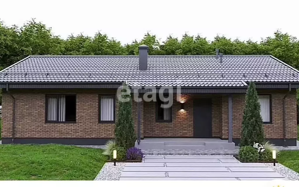 Дом в Курская область, Курский район, Моковский сельсовет, д. 1-я ... - Фото 2