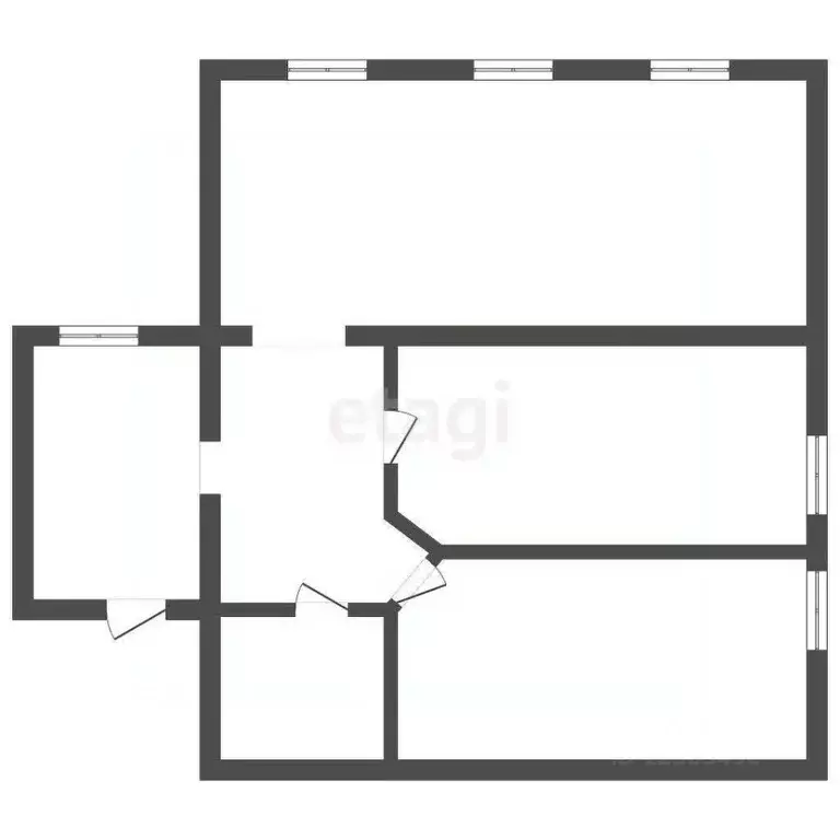 2-к кв. Воронежская область, Воронеж ул. Степана Солодовникова, 92 ... - Фото 1