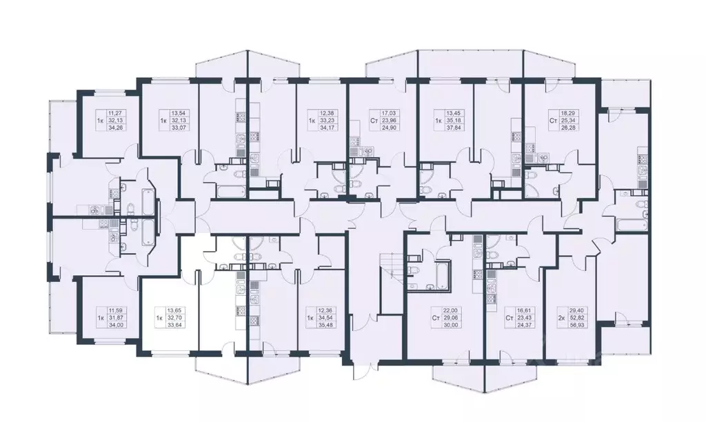 1-к кв. Ленинградская область, Коммунар г. Гатчинский муниципальный ... - Фото 2