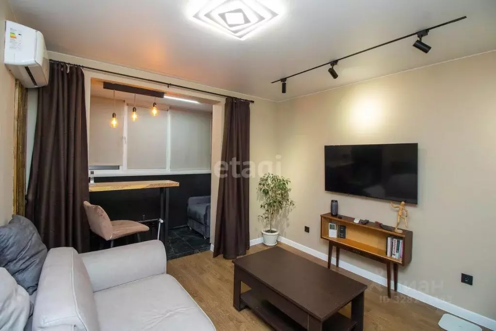 Студия Тюменская область, Тюмень ул. Вадима Бованенко, 3 (24.0 м) - Фото 1