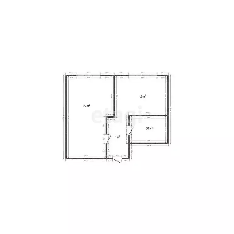 1-комнатная квартира: Каспийск, Крымская улица, 57 (51 м) - Фото 1