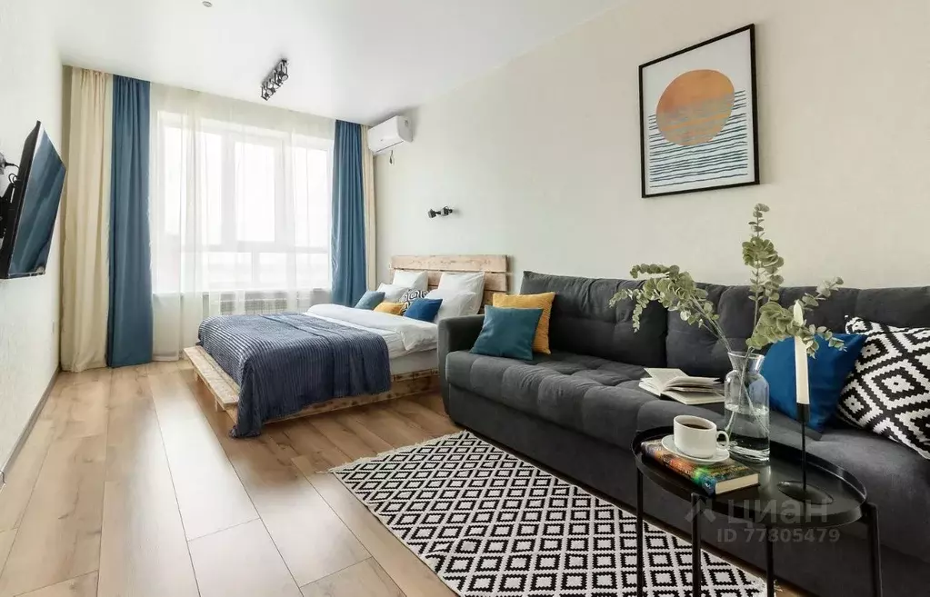 1-к кв. Ростовская область, Ростов-на-Дону ул. Берберовская, 22с1 ... - Фото 1