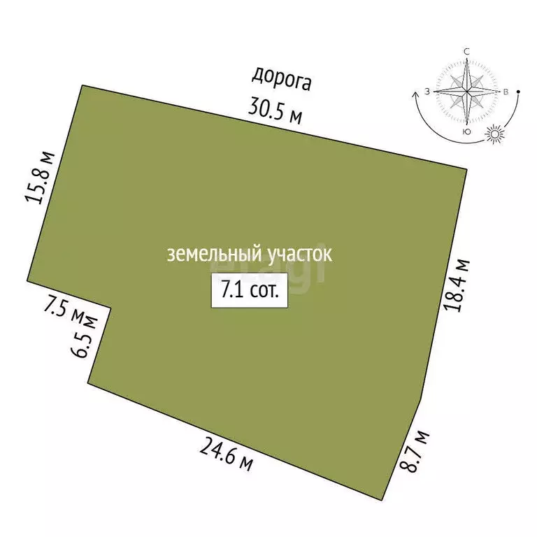 Дом в Заводоуковск, Боровая улица (65 м) - Фото 1